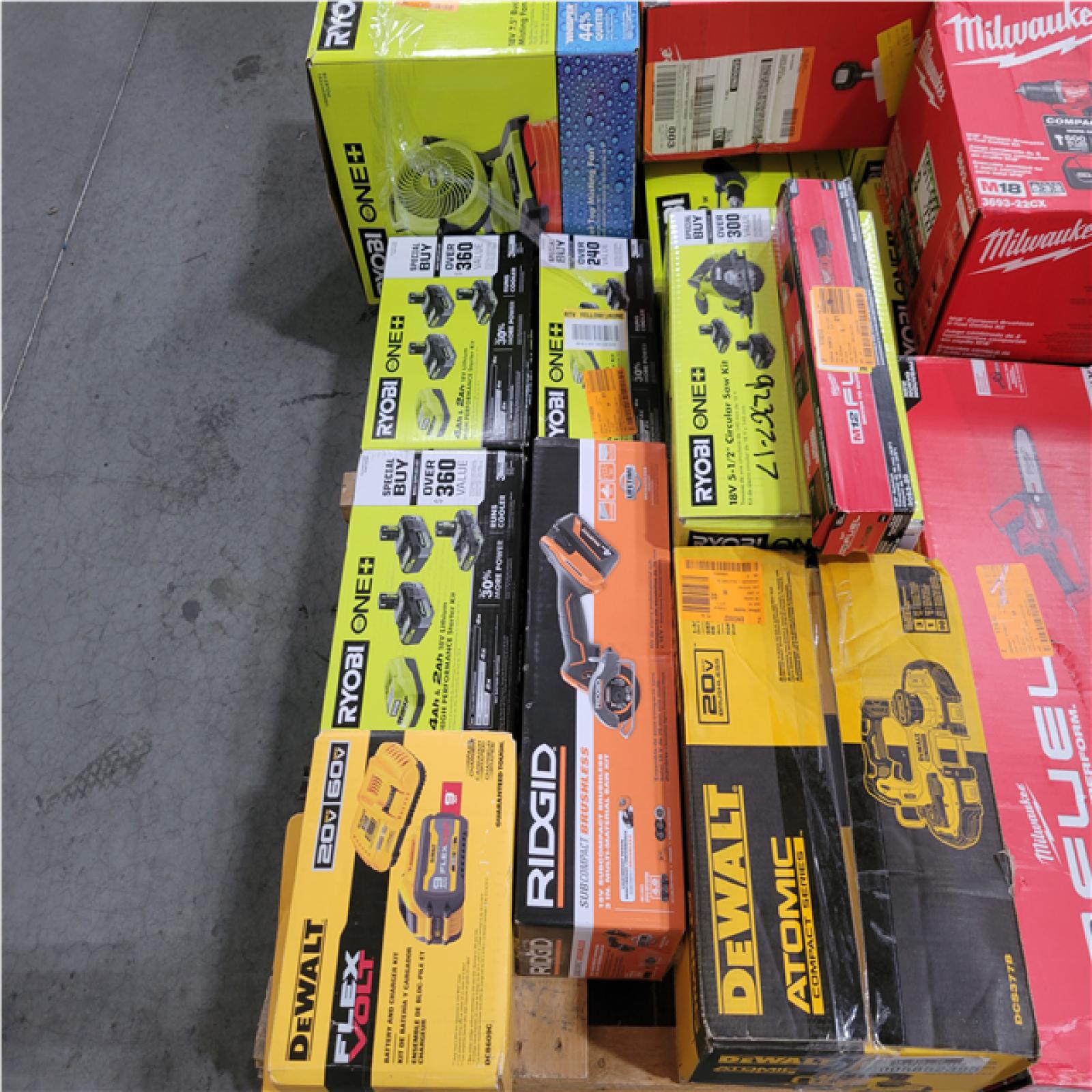 CALIFORNIA AS-IS TOOL PALLET