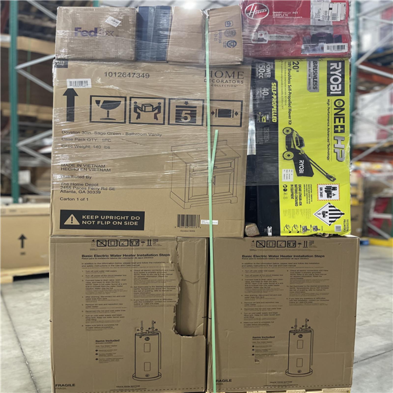 DALLAS LOCATION- AS-IS HOME IMPROVEMENT PALLET