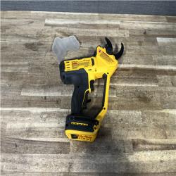 Houston Location AS-IS DEWALT 20-Volt MAX 1 -1/2 in. Capacity Cordless Battery Powered Pruner (Tool Only)