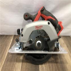 AS-IS Milwaukee M18 18V Lithium-Ion Cordless 6-1/2 in. Circular Saw (Tool-Only)