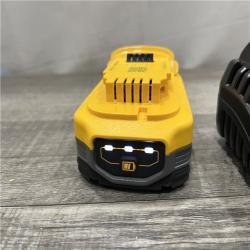 AS-IS DEWALT 20V MAX XR POWERSTACK Lithium-Ion Battery Starter Kit with 3.5Ah Battery and Charger