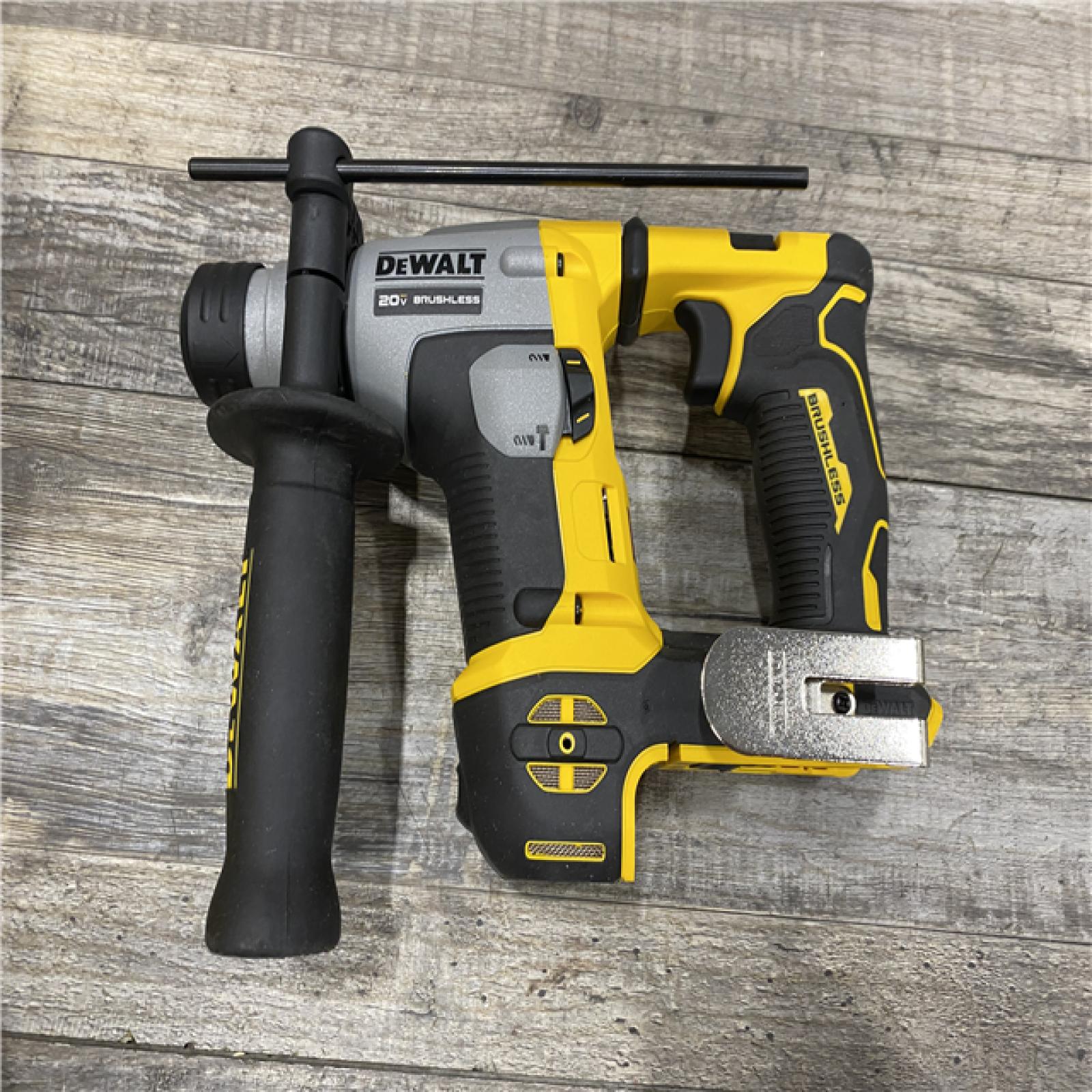 AS-IS DEWALT ATOMIC 20V MAX Cordless Brushless Ultra-Compact 5/8 in. SDS Plus Hammer Drill (Tool Only)