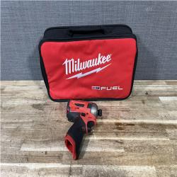 Houston Location AS-IS Milwaukee FUEL SURGE 12V Lithium-Ion Brushless Cordless 1/4 in. Hex Impact Driver (Tool-Only)