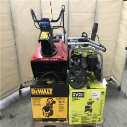 California AS-IS Outdoor Power Equipment