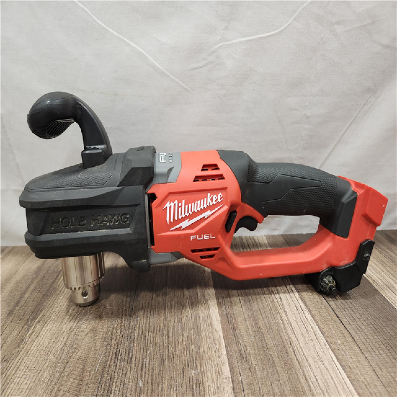 AS-IS- Milwaukee M18 18V Fuel Hole Hawg 1/2 Right Angle Drill(Tool-Only)