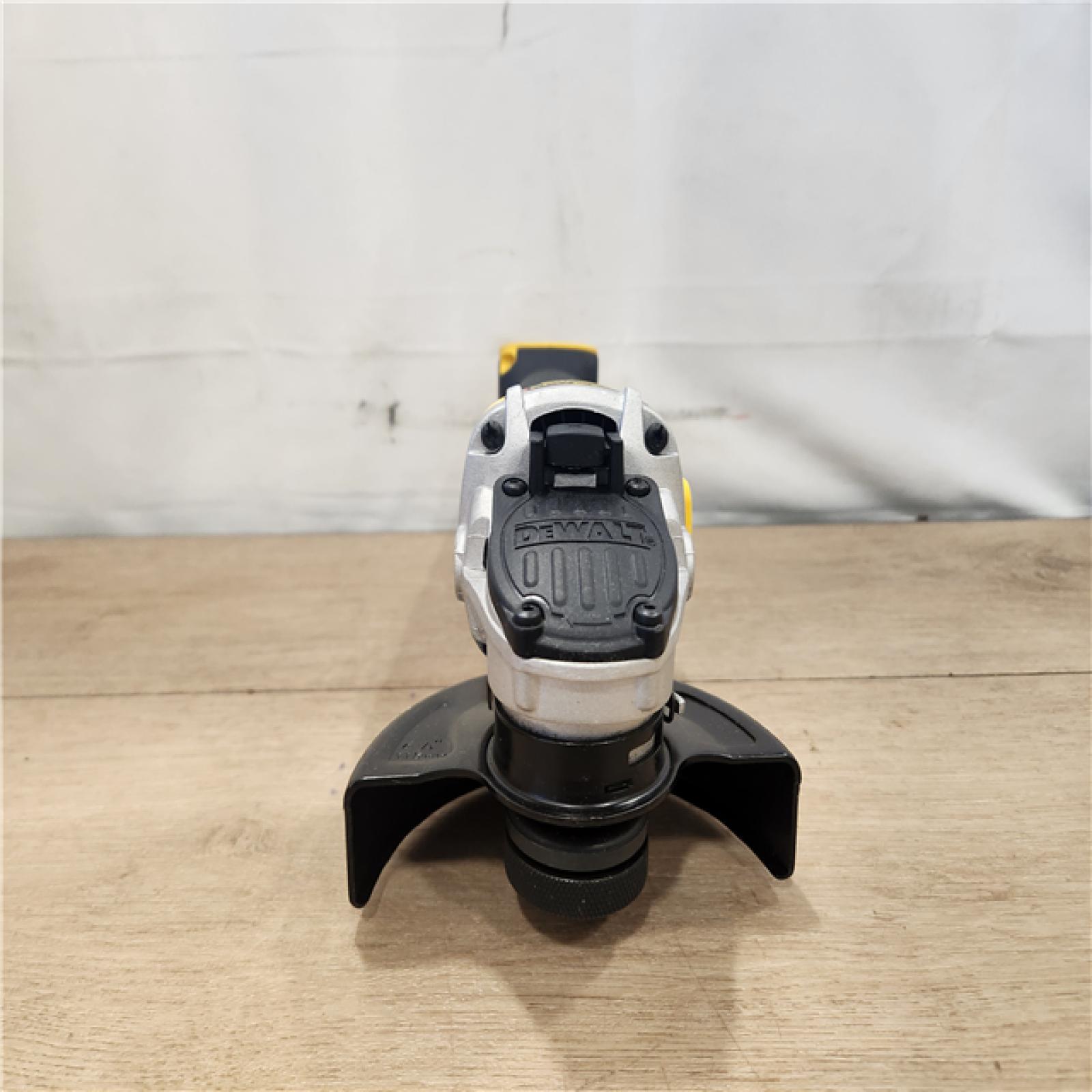 AS-IS- DEWALT 20V XR Cordless 4-1/2. in. to 5 in. Variable Speed Angle Grinder (Tool Only)