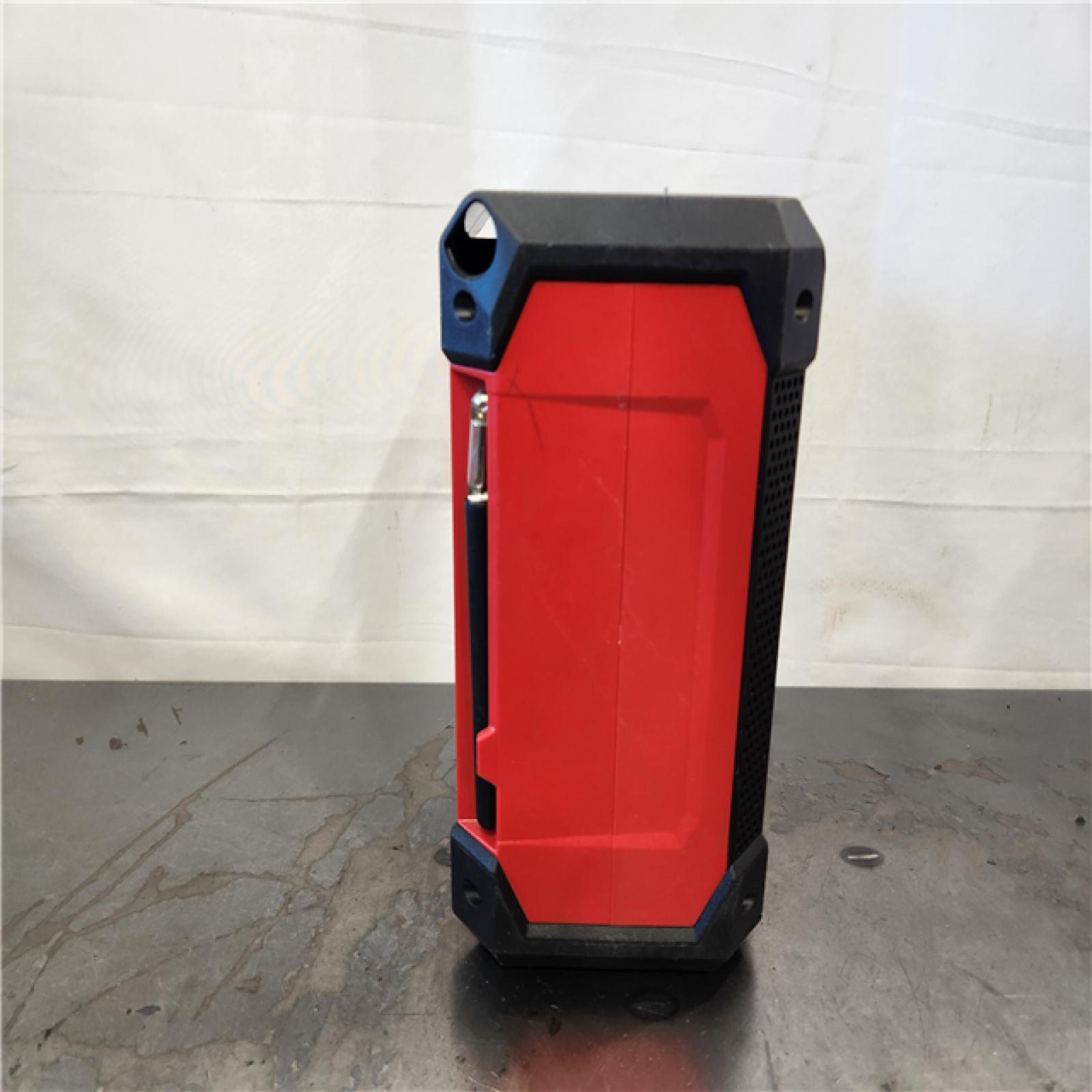 AS-IS- Milwaukee M12 12V Bluetooth Speaker Radio/Charger - Bare Tool