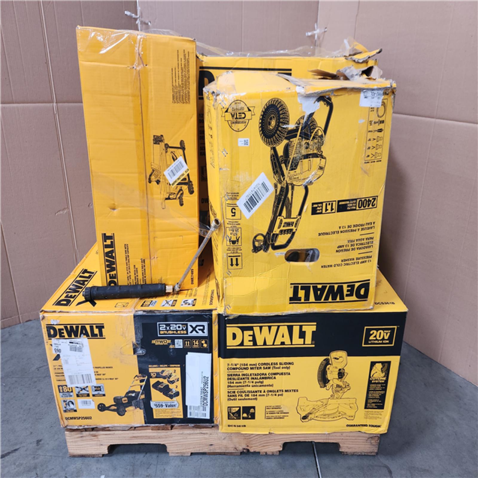 CALIFORNIA AS-IS TOOL PALLET