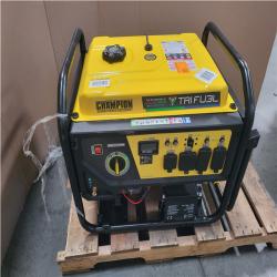CALIFORNIA AS IS CHAMPION 11 500/9200 TRI FUEL PORTABLE GENERATOR