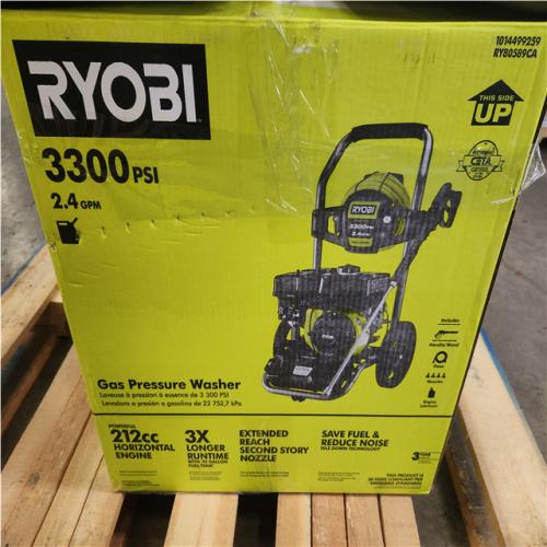 Phoenix NEW RYOBI 3300 PSI 2.4 GPM Cold Water Gas Pressure Washer with 212cc Engine