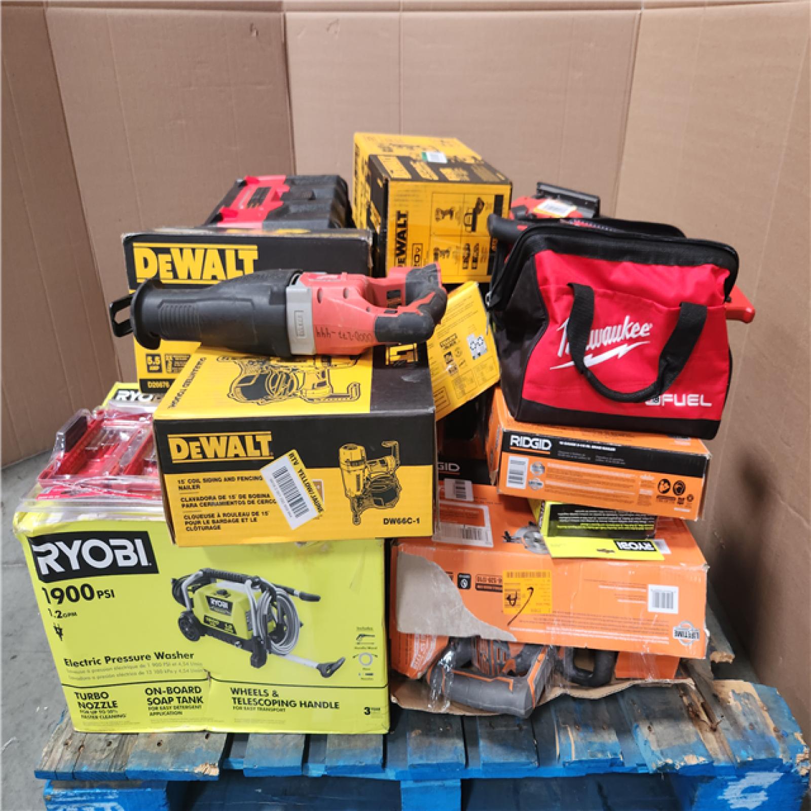CALIFORNIA AS-IS TOOL PALLET