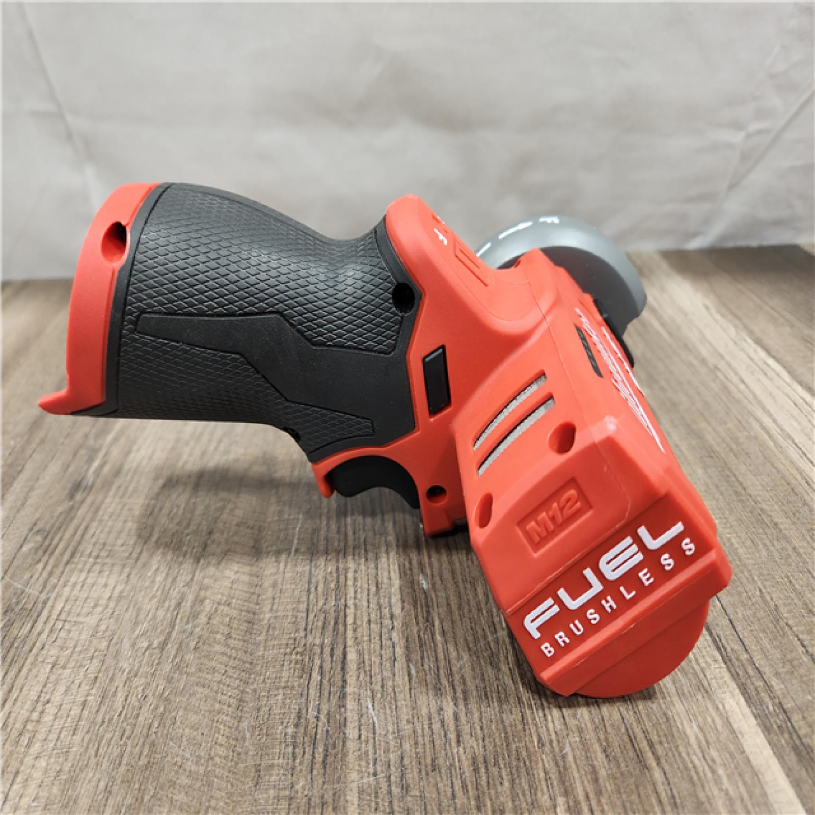 AS-IS- Milwaukee M12 FUEL 12V Lithium-Ion Brushless Cordless 3 in. Cut Off Saw (Tool-Only)