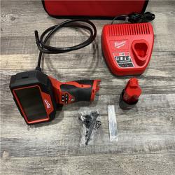 AS-IS Milwaukee 12V Lithium-Ion Cordless M-SPECTOR 360-Degree 4 ft. Inspection Camera Kit