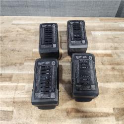 Houston Location AS-IS Milwaukee FORGE Batteries QTY/4