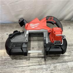 AS-IS Milwaukee FUEL 18V Lithium-Ion Brushless Cordless Deep Cut Band Saw (Tool-Only)