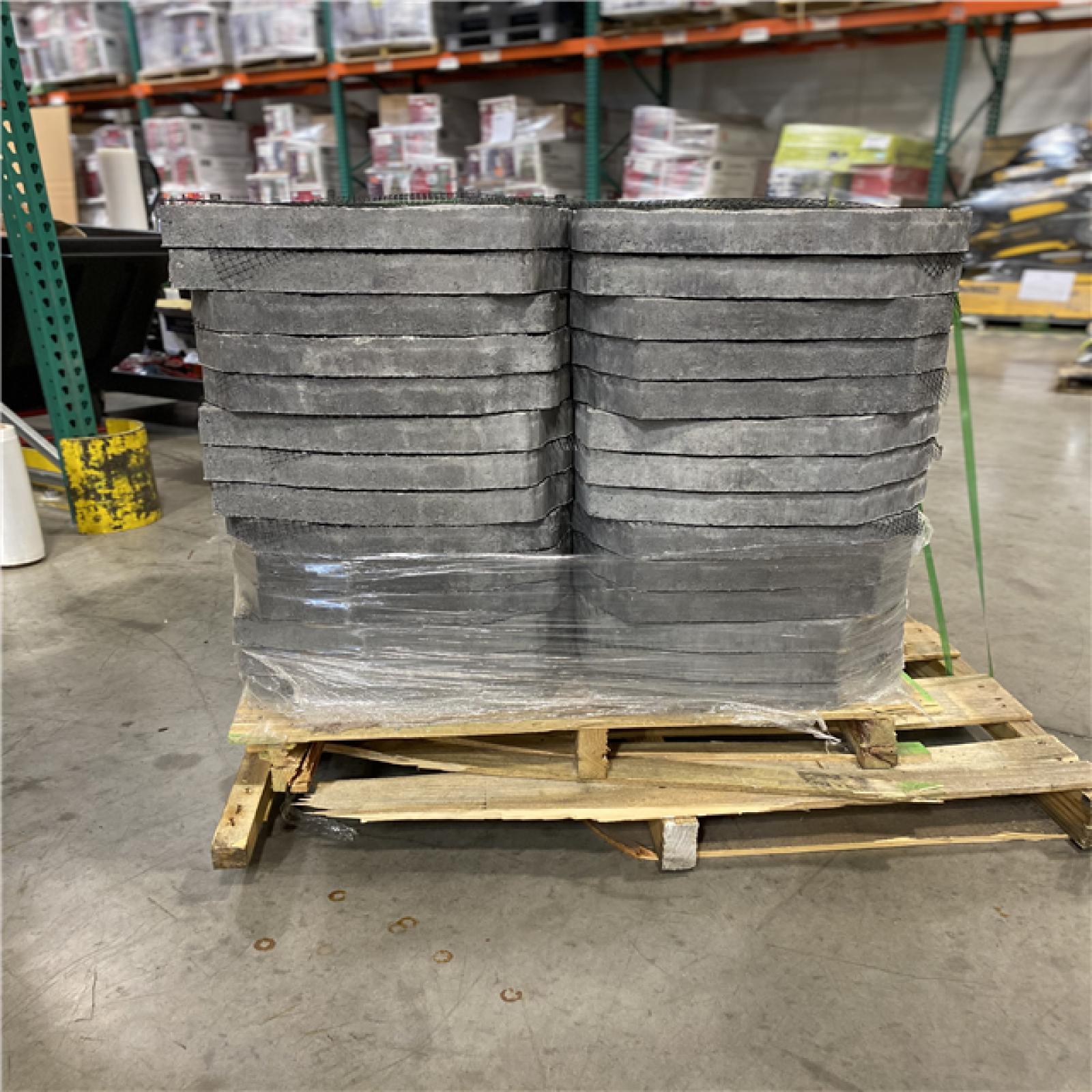 DALLAS LOCATION- OLDCASTLE 16 EPIC STONE GRAY CHARCOAL PALLET (84 UNITS)