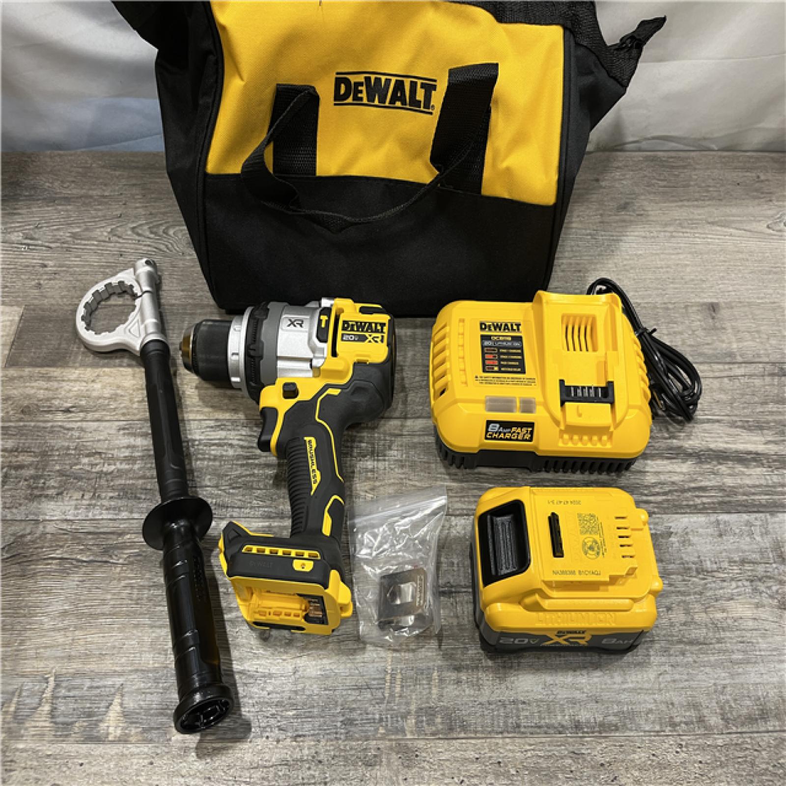 AS-IS DEWALT 20V XR Lithium-Ion Cordless Hammer Drill Kit
