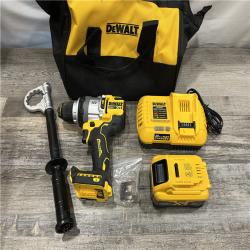 AS-IS DEWALT 20V XR Lithium-Ion Cordless Hammer Drill Kit