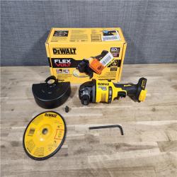 HOUSTON LOCATION - AS-IS (APPEARS LIKE NEW) DeWalt 60V MAX Brushless Cordless 7 In. Angle Grinder (Tool Only)