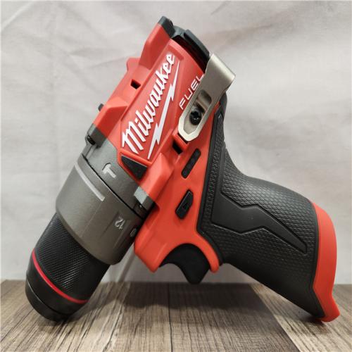 AS-IS- M12 FUEL 12V Lithium-Ion Brushless Cordless 1/2 in. Hammer Drill (Tool-Only)