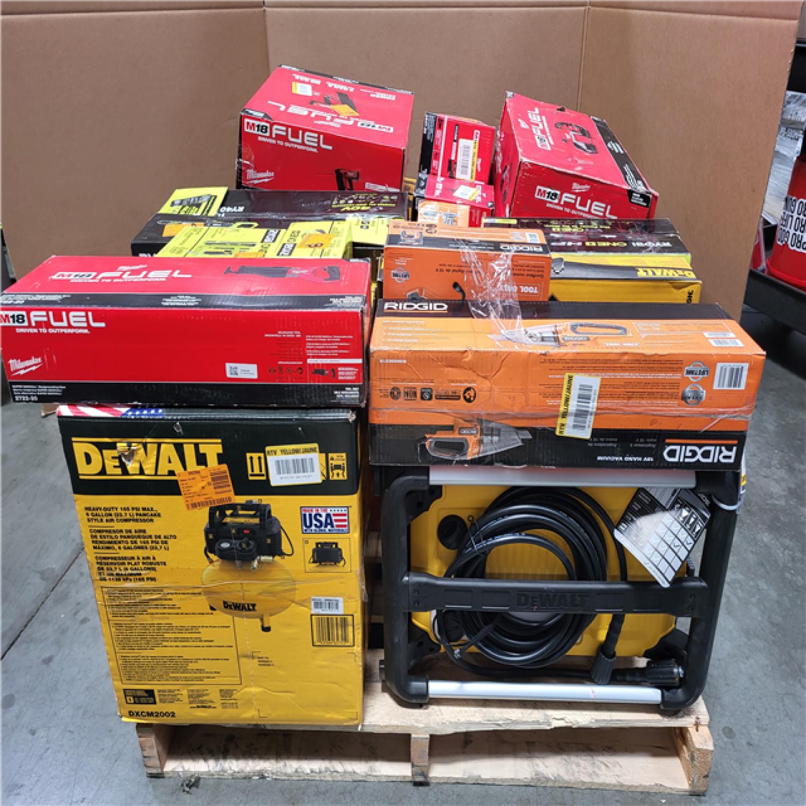 CALIFORNIA AS-IS TOOL PALLET