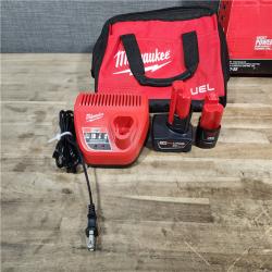 HOUSTON LOCATION - AS-IS Milwaukee 3497-22 12V Brushless Hammer Drill and Impact Driver Combo Kit