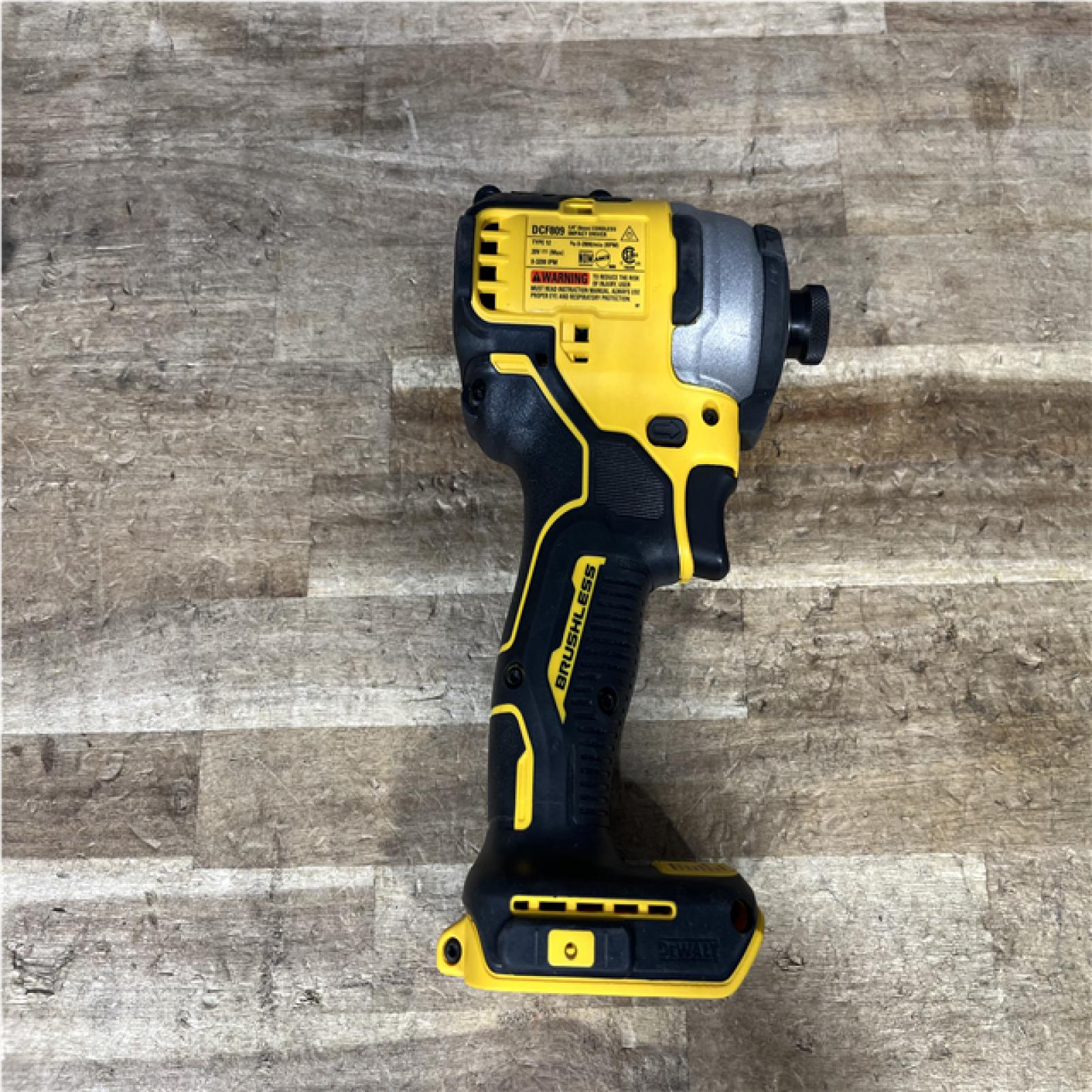 Houston Location AS-IS Dewalt DCF809 20V MAX Brushless Impact Driver – Tool Only
