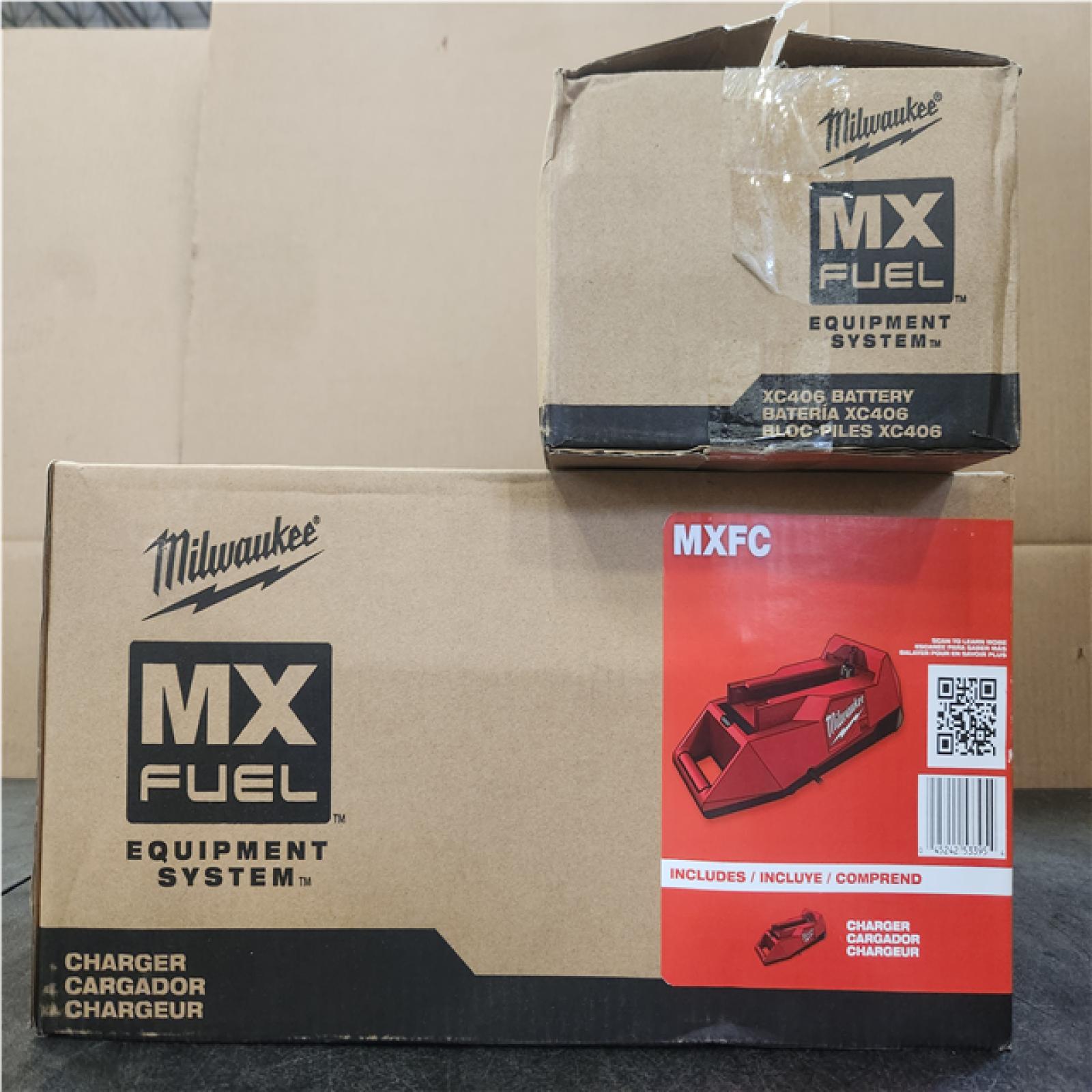 Phoenix NEW Phoenix SEALED Milwaukee Tool MX FUEL™ CHARGER with MXFXC406 MX FULE Battery