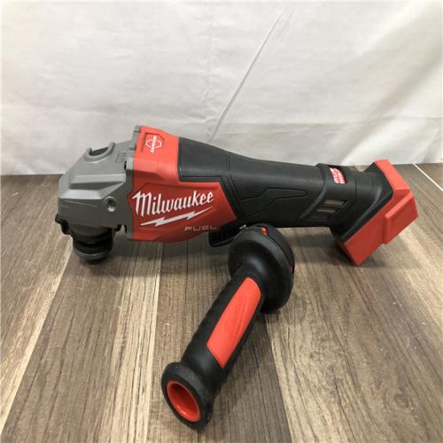 AS-IS Milwaukee  FUEL 18-Volt Lithium-Ion Brushless Cordless 4-1/2 in./6 in. Braking Grinder with Paddle Switch (Tool-Only)