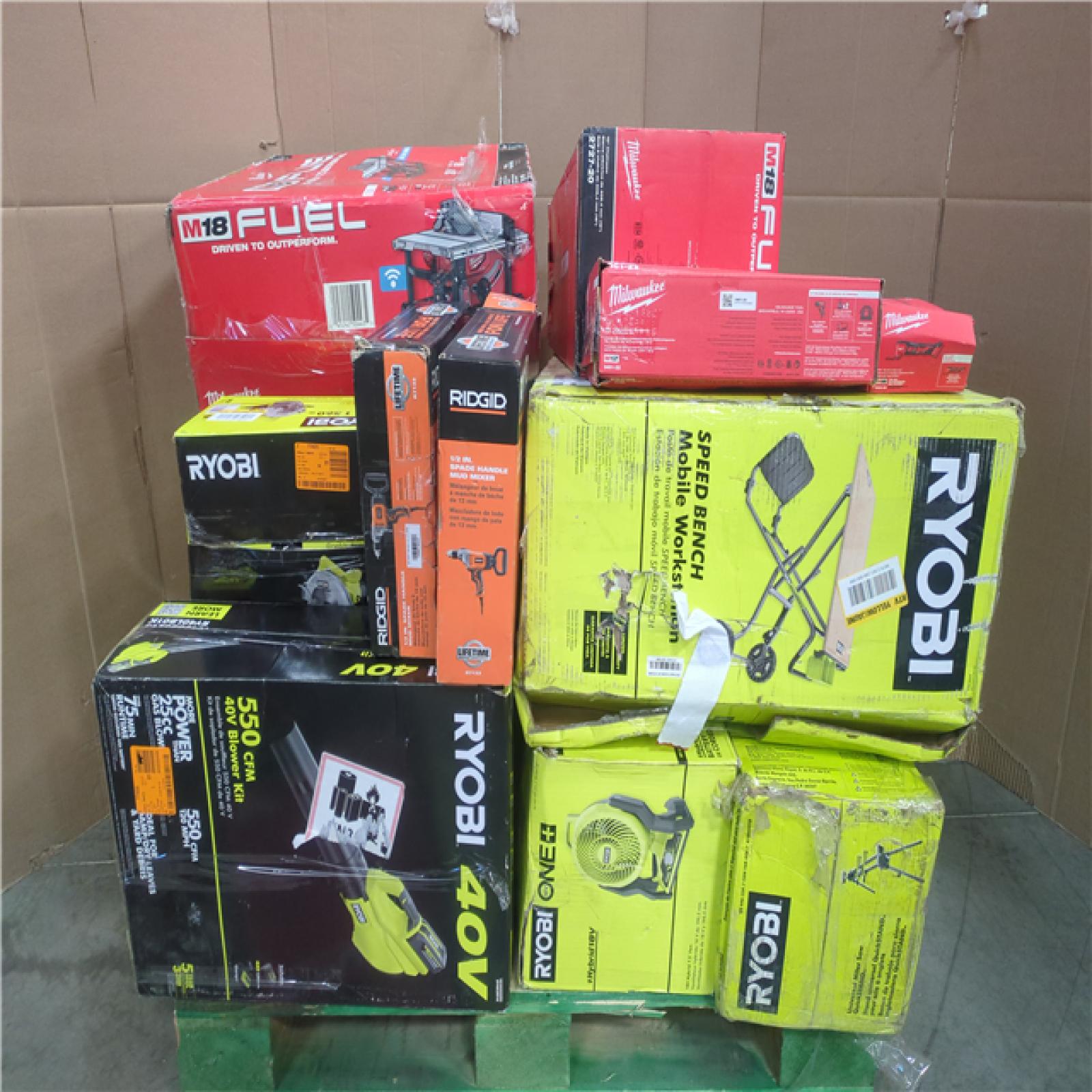 CALIFORNIA AS-IS TOOL PALLET