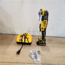 AS-IS- DEWALT 20V MAX XR Cordless Brushless 3-Speed Oscillating Multi Tool Kit