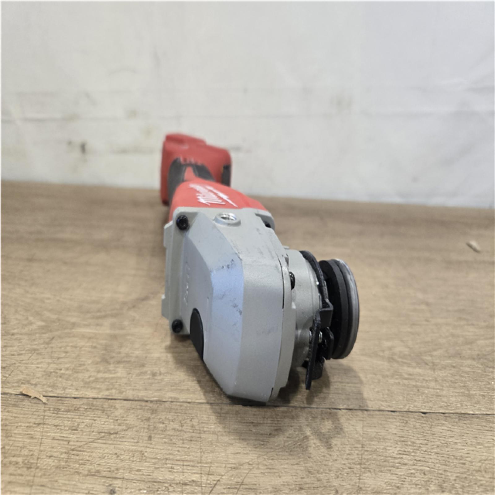 AS-IS Milwaukee 18V Lithium-Ion Brushless Cordless 4-1/2 in./5 in. Grinder w/Paddle Switch (Tool-Only)