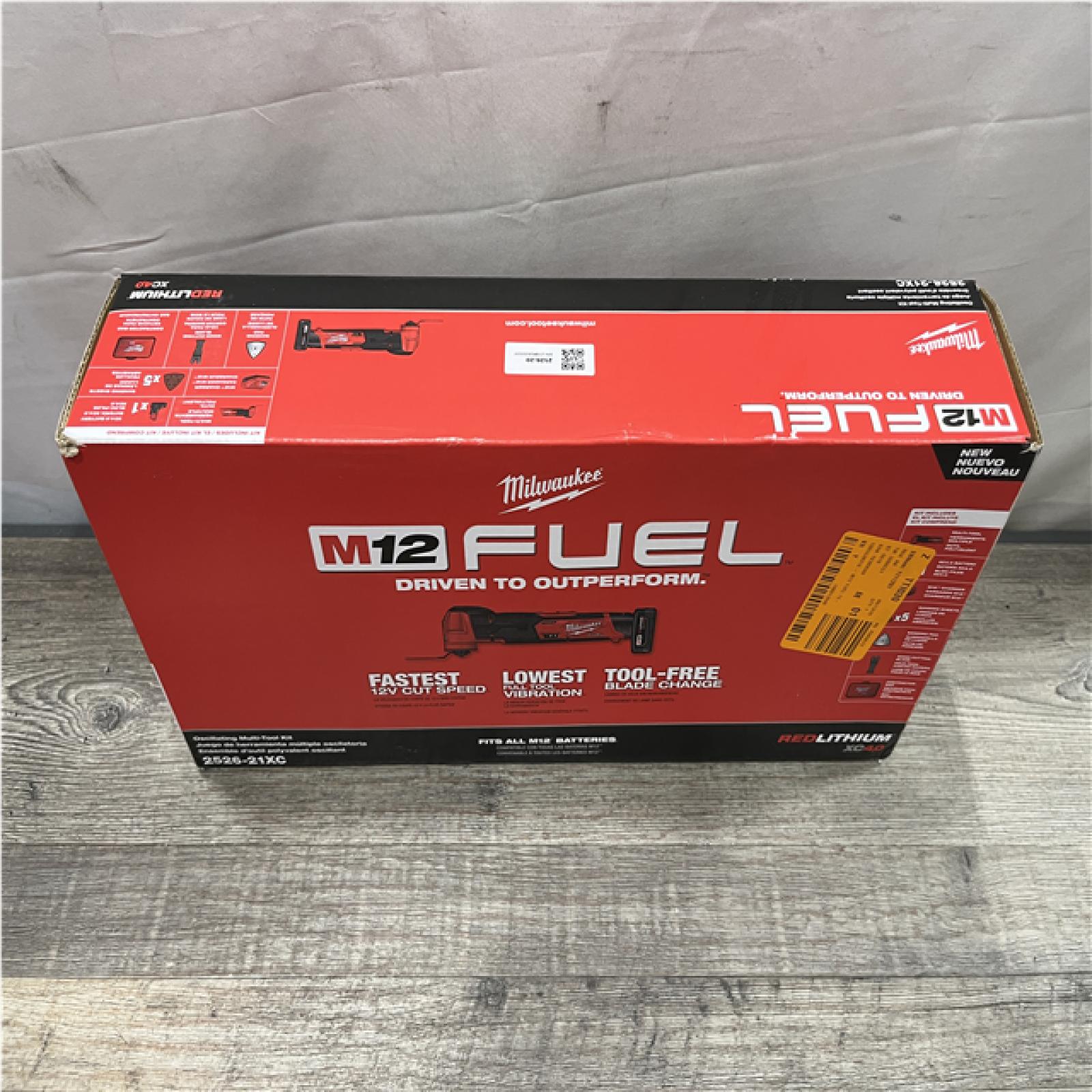 NEW - Milwaukee FUEL 12V Lithium-Ion Cordless Oscillating Multi-Tool Kit