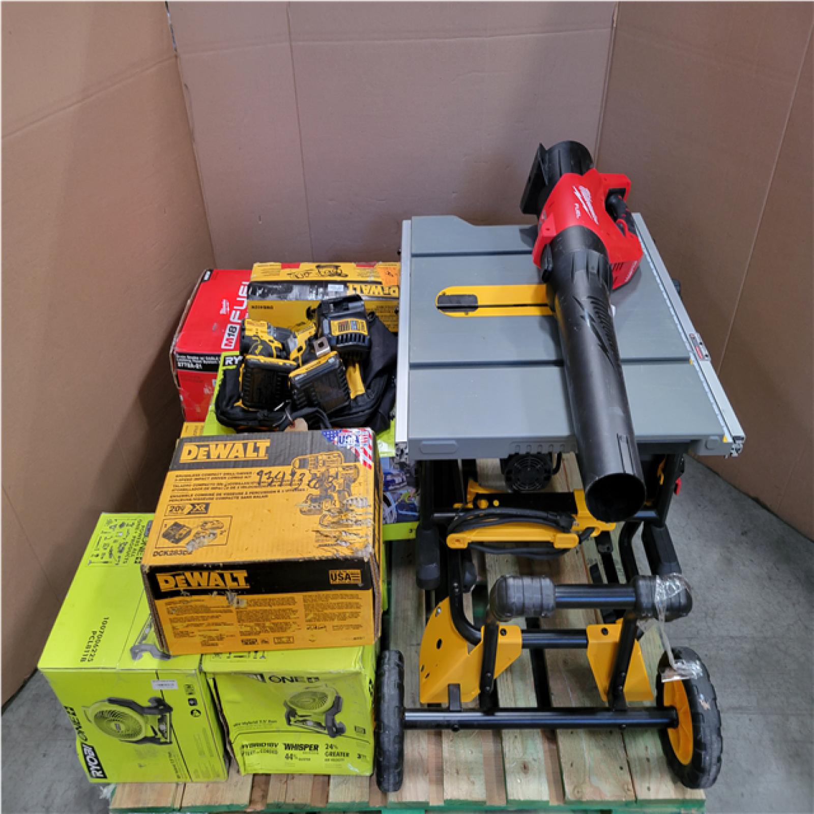 CALIFORNIA AS-IS TOOL PALLET