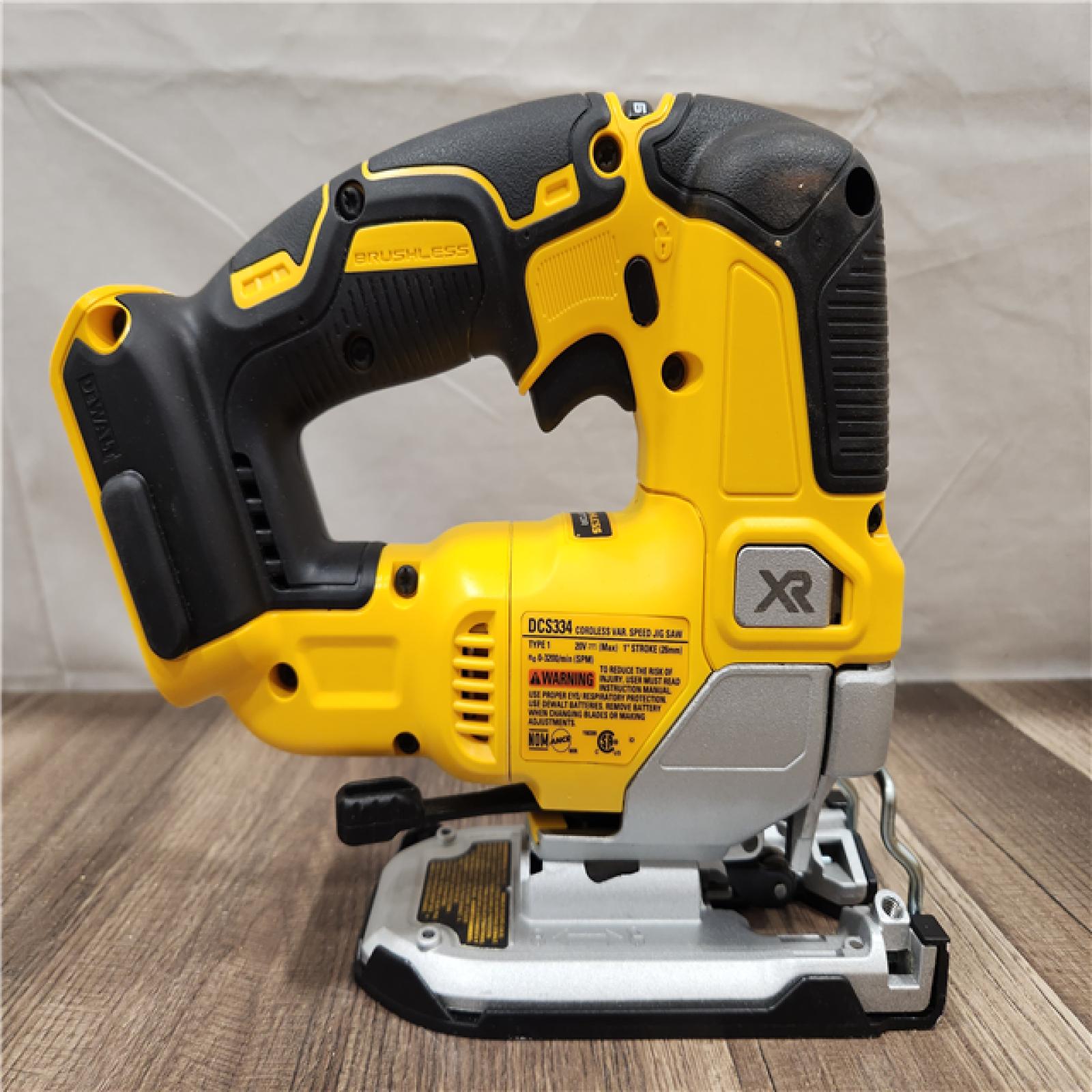 AS-IS- DeWalt 20V MAX XR Cordless Brushless Jigsaw (Tool Only)