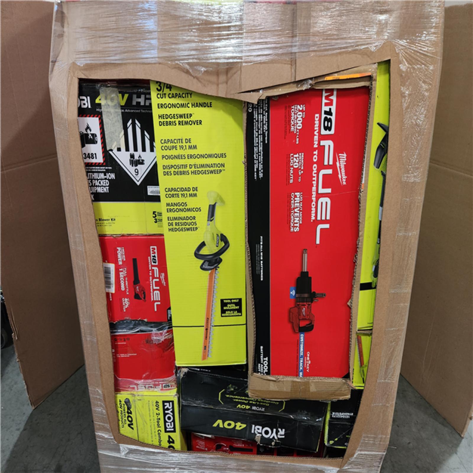 CALIFORNIA AS-IS TOOL PALLET