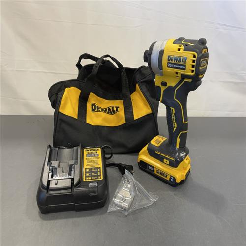 AS-IS - DeWALT ATOMIC 20V MAX Cordless Compact Impact Driver Kit W/ Li-Ion Battery, 1/4, Brushless