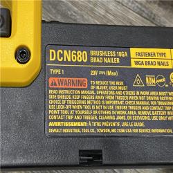 AS-IS DEWALT 20V MAX XR 18 Gauge Brad Nailer Kit