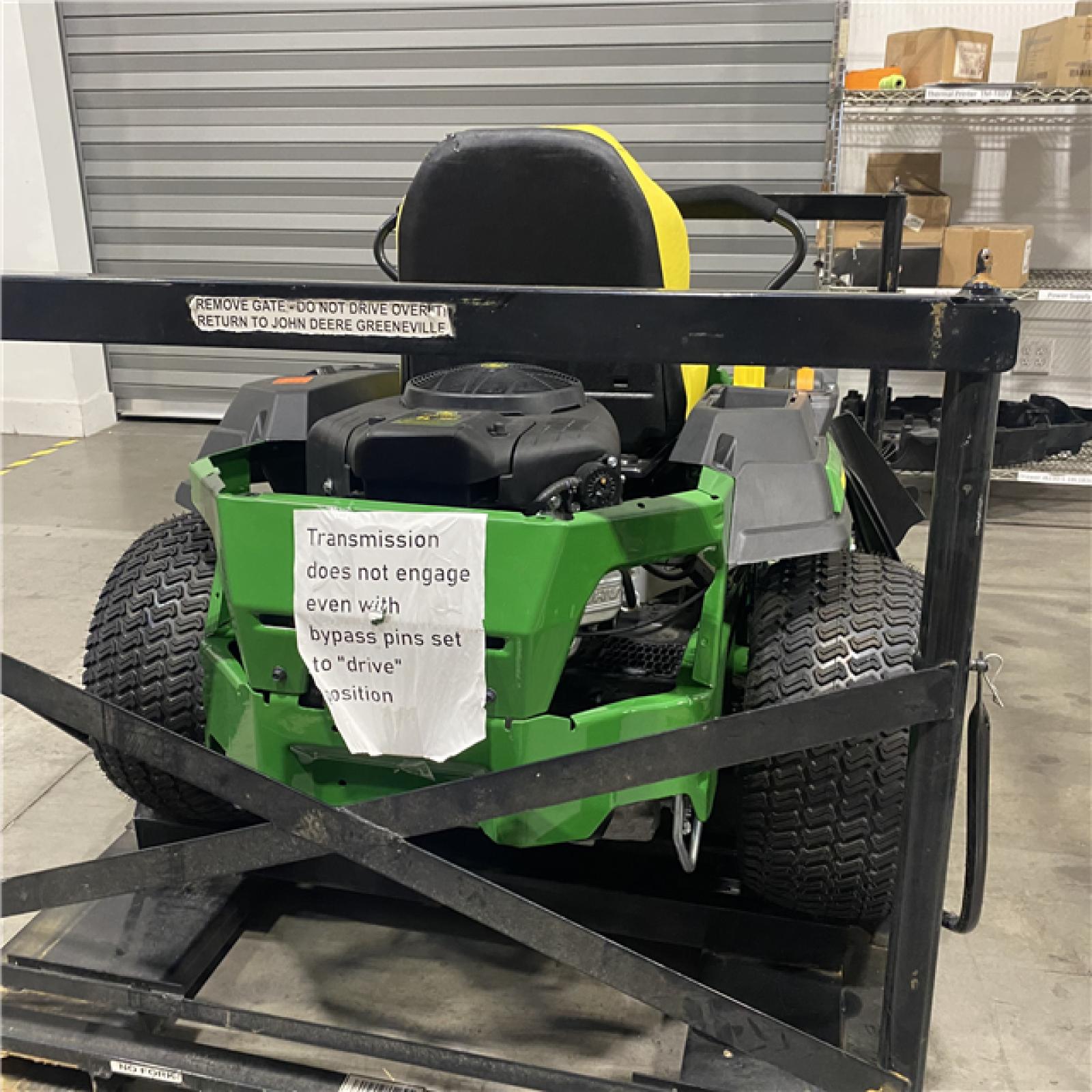 Dallas Location - As-Is John Deere Z325E 48 in. 24 HP Gas Zero Turn Riding Lawn Mower