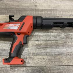 AS-IS Milwaukee 18-Volt Lithium-Ion Cordless 10 oz. Caulk and Adhesive Gun (Tool-Only)