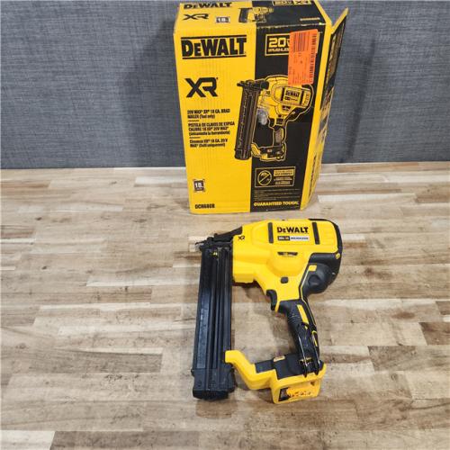 HOUSTON LOCATION - AS - IS DEWALT 20V MAX XR Lithium-Ion Electric Cordless 18-Gauge Brad Nailer (Tool Only)