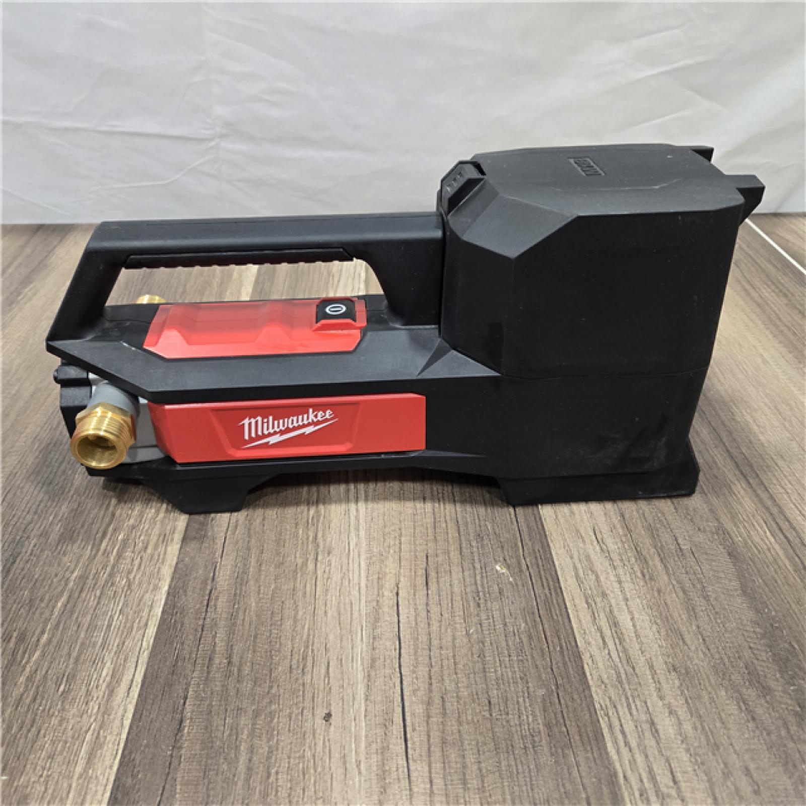 AS-IS Milwaukee 18-Volt 1/4 HP Lithium-Ion Cordless Transfer Pump (Tool Only)