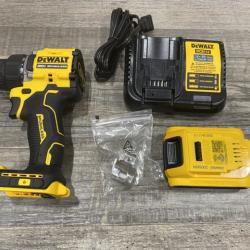 AS-IS DEWALT Atomic 20V Lithium-Ion Cordless Compact 1/2 in. Drill/Driver Kit