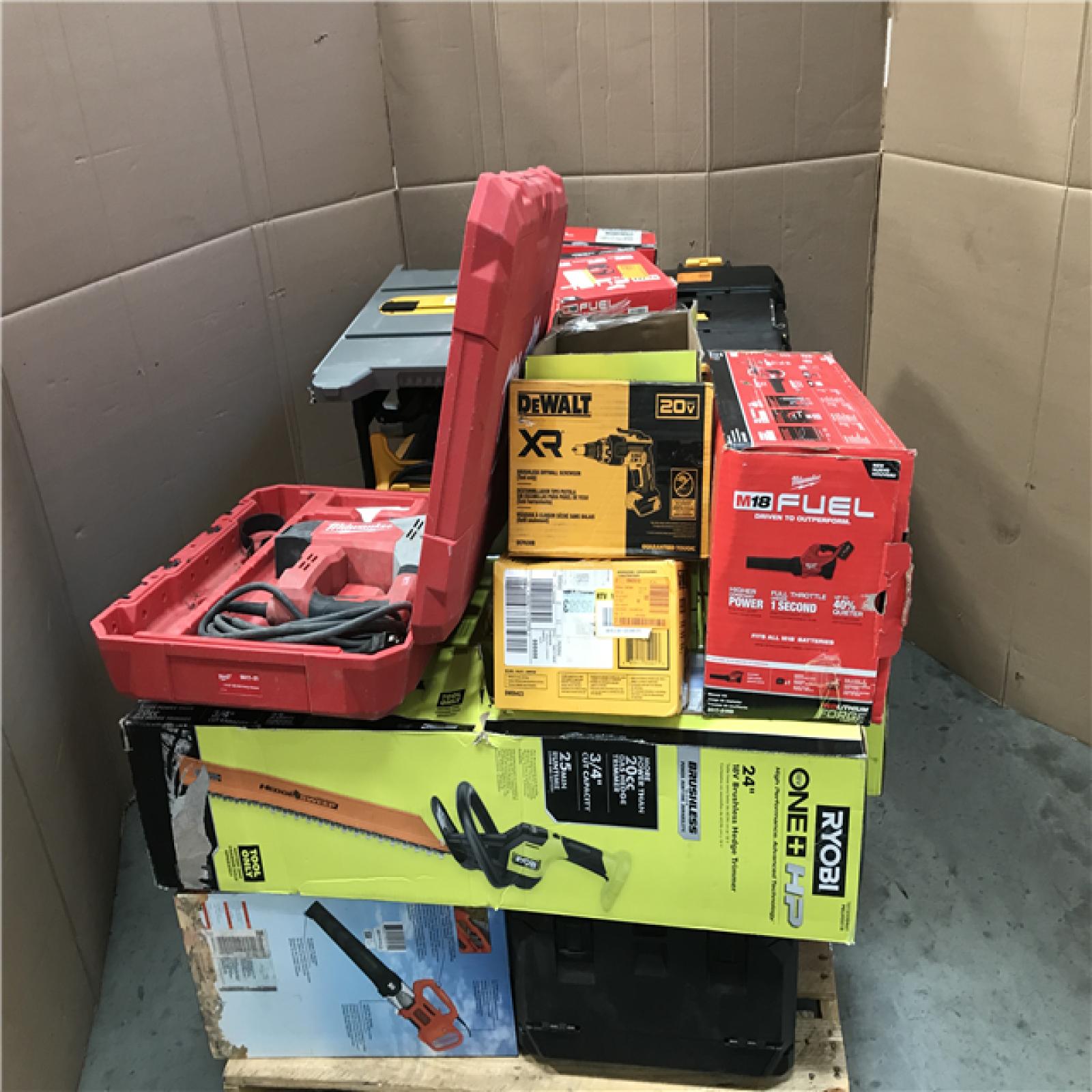 CALIFORNIA AS-IS TOOL PALLET