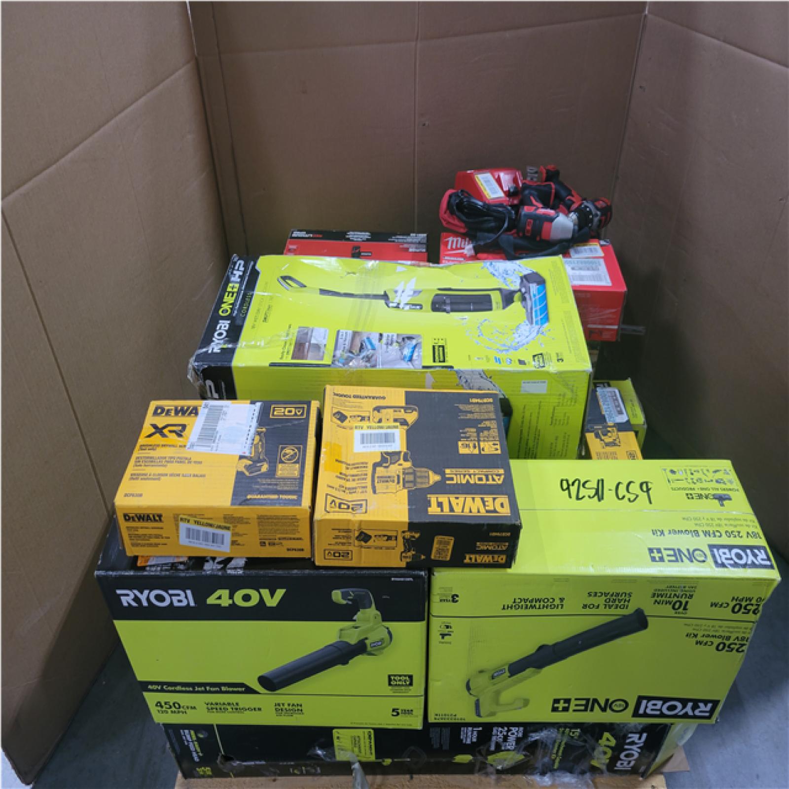CALIFORNIA AS-IS TOOL PALLET