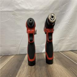 AS-IS Milwaukee 12-Volt Lithium-Ion Brushless Cordless Subcompact Drill and Impact Driver Combo Kit