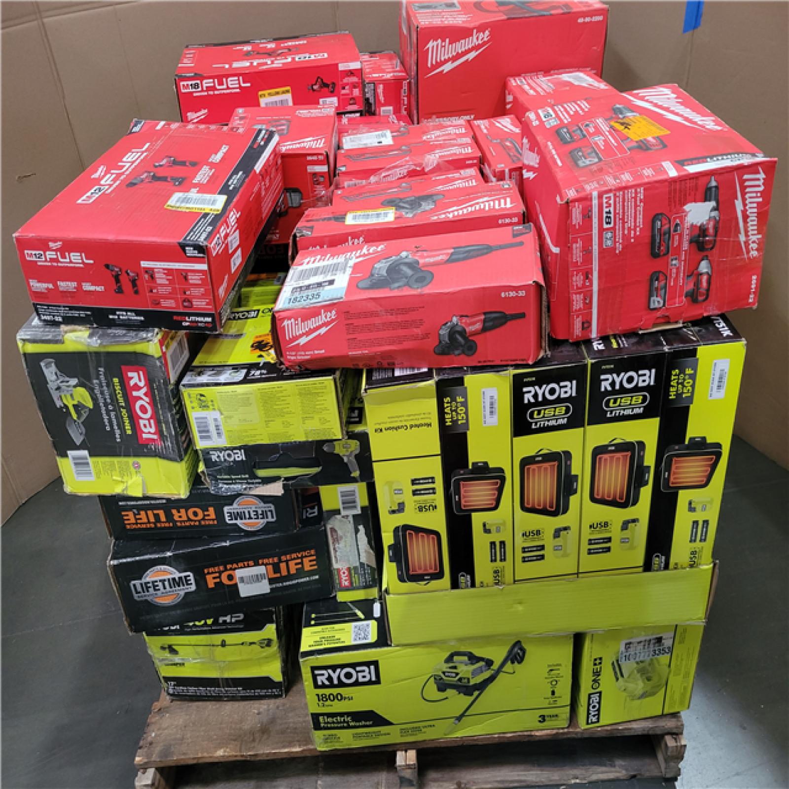 CALIFORNIA AS-IS TOOL PALLET