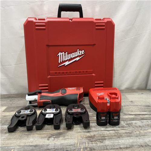 AS-IS Milwaukee 12-Volt Lithium-Ion Force Logic Cordless Press Tool Kit