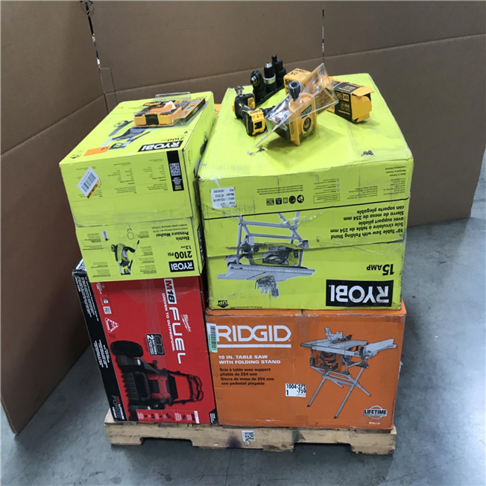 CALIFORNIA AS-IS TOOL PALLET