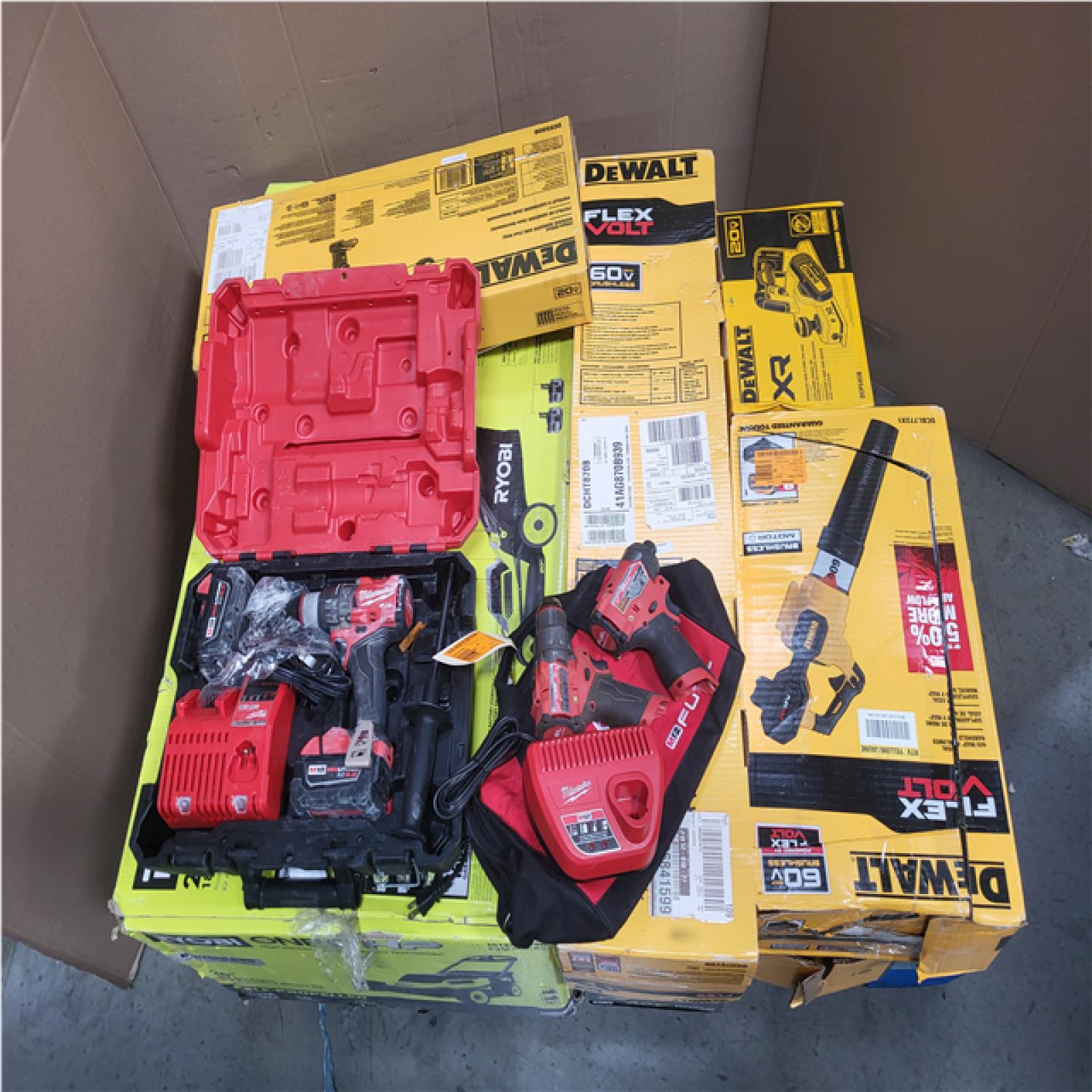 CALIFORNIA AS-IS TOOL PALLET